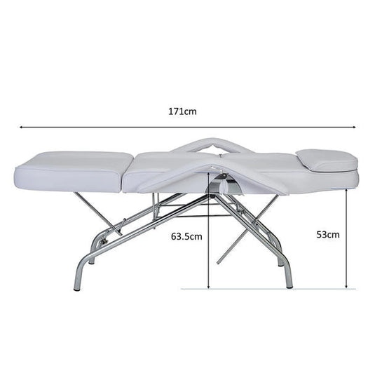 Memory Foam Standard Este Bed F-201 SS (Face Hole Type - White)