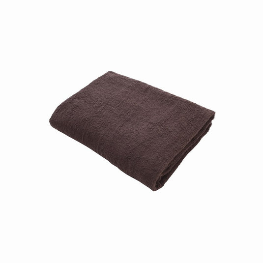 ECO Pile Textile Bath Towel (L) 90 x 150cm Dark Brown