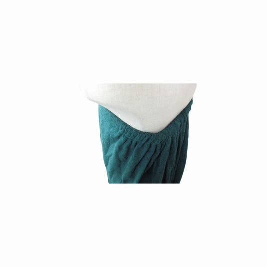 Premium Pile Aesthetic Gown (Front Opening) Dark Green