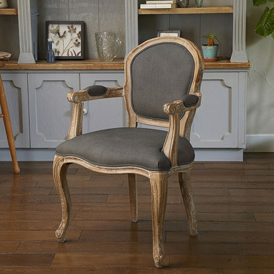 [Shabby Chic] Styling Chair Luminous - Ash Brown