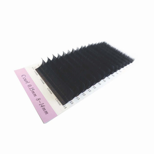 eye Boutique Flat Lash Matte Couture C Curl 0.20 thickness 12MM SINGLE