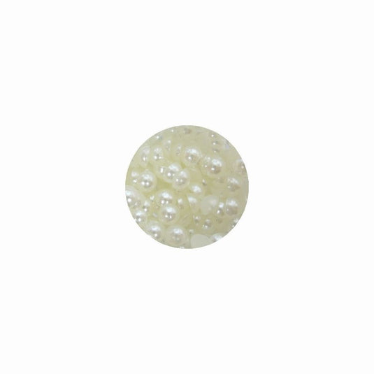 Nail Garden Pearl Stone 6mm Off White (40pcs)