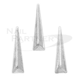 Clou 3D Triangle Long Silver (30 pcs)