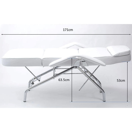 F-201 Standard Beauty Bed (Face Hole Type)-White