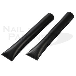 Vinyl Brush Cap Large Black (2pcs)