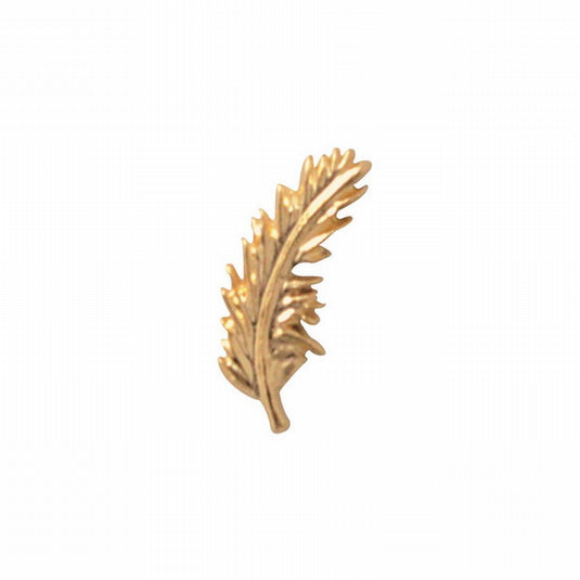 Clou Plume 10x3mm Gold (10pcs)