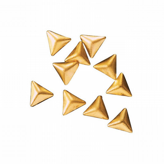 Capri 3D Triangle 3mm Gold (100 pcs)