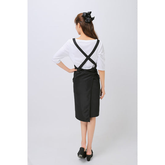 Ribbon Apron Black