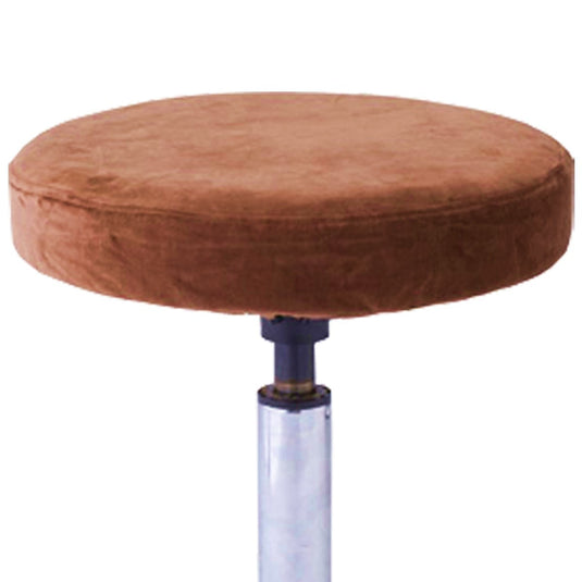 Velvet Stool Cover Brown