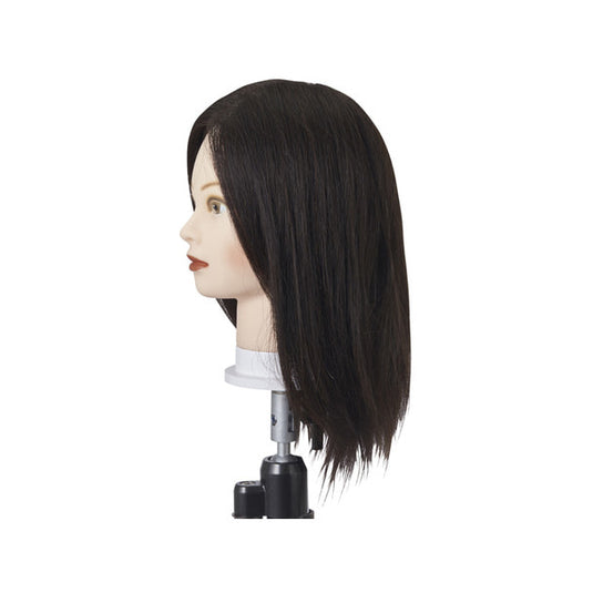 Hairdressing Mannequin Practice Head BG121 (Voluminous100% premium quality human hair)