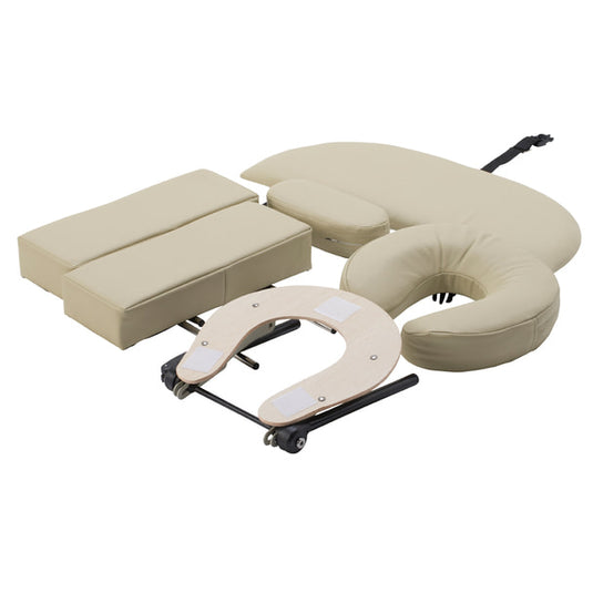 Deluxe Wooden Folding Bed 006WDX Beige