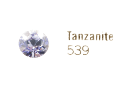 SS9 Swarovski Tanzanite 72P