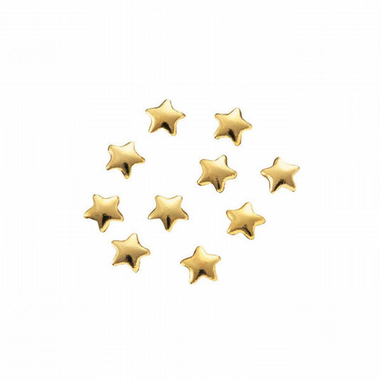 Capri Baby Star 3mm Gold (50 pcs)