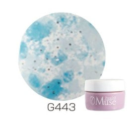 Muse Colour Gel G PDM-G443 Blue Snow Dome 3g