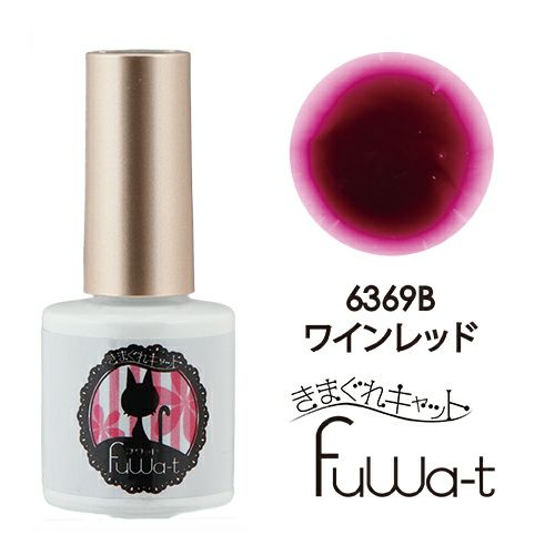 Kimagure Cat Fuwa-t B Gel M 6369B Wine Red 7g