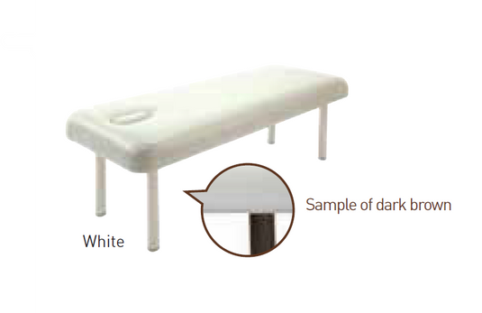 [CARNA] Low-Resilience King Massage Bed With Face Hole Carna-K White [L190xW75cm]