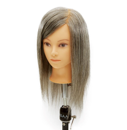 [New] Cutting Wig Gray 60 (For training/100% human hair)