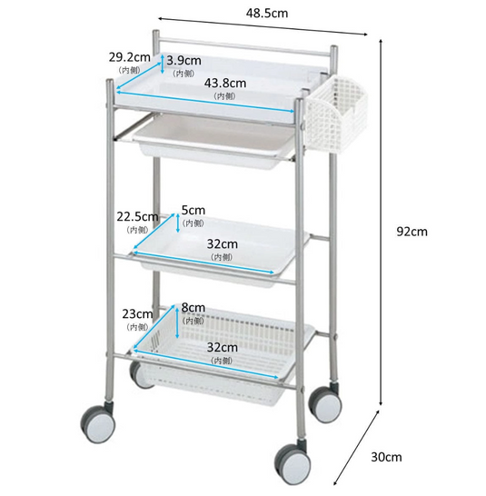 C291 Set Stand Wagon (Made in Japan, pre-Assembled) (7 color choices)