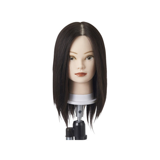 Hairdressing Mannequin Practice Head BG121 (Voluminous100% premium quality human hair)