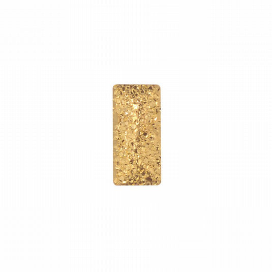 Clou Glitter Studs Long Square 4x2MM Gold (30pcs)