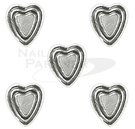 Clou Vintage Heart Slive 5pcs