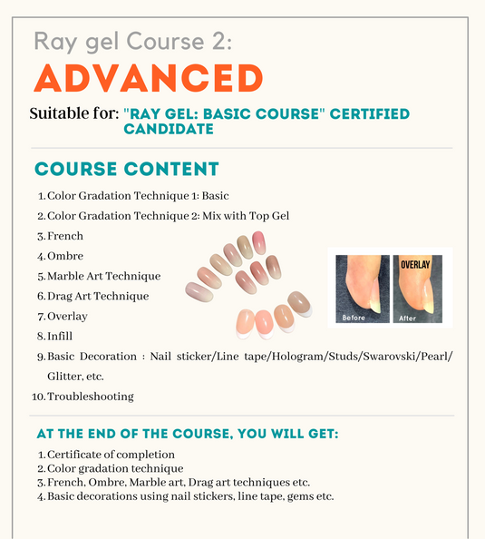 Ray gel Advanced Course