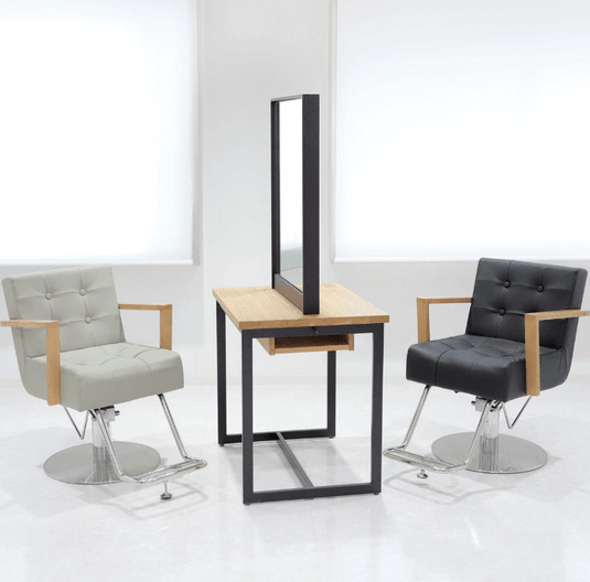 [Vintage] Styling Chair Albero (Top) (HD-A-022) - Matte Black