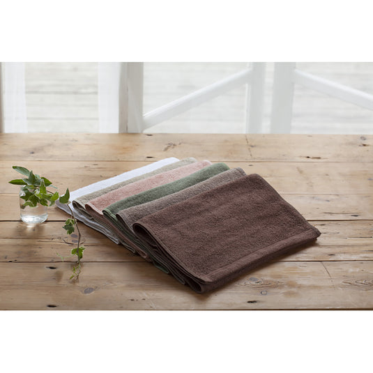 Luxia (For Hotels) Organic Cotton Towel 34 x 85cm (12pcs) Mocha Brown