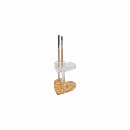 Heart-Shape Brush Stand