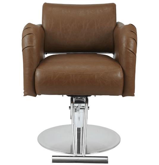 [Cafe Lounge] Styling Chair Breeze (Top) - Camel Brown