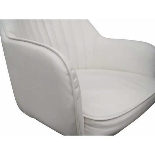 Simple Nail Chair (with reclining function) White