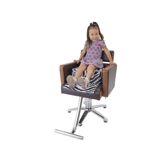 Child Booster Seat (with flap) Zebra