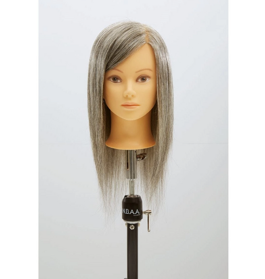 [New] Cutting Wig Gray 60 (For training/100% human hair)