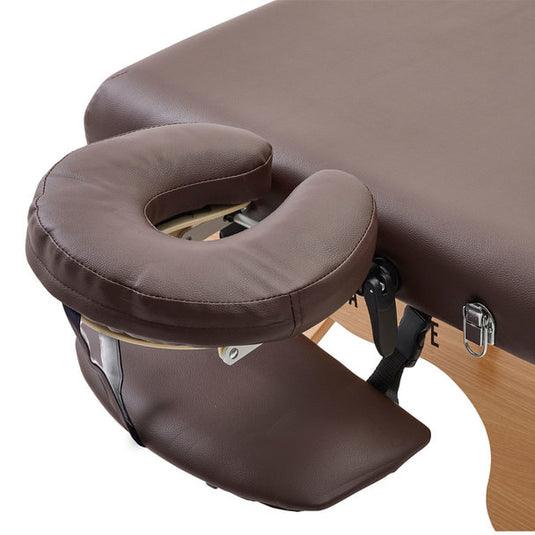 Lightweight Wooden Folding Bed EB-05DX Dark Brown