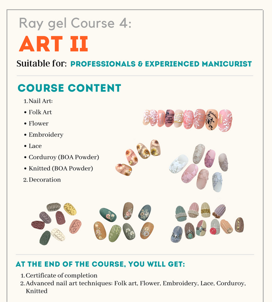 Ray gel Art II Course