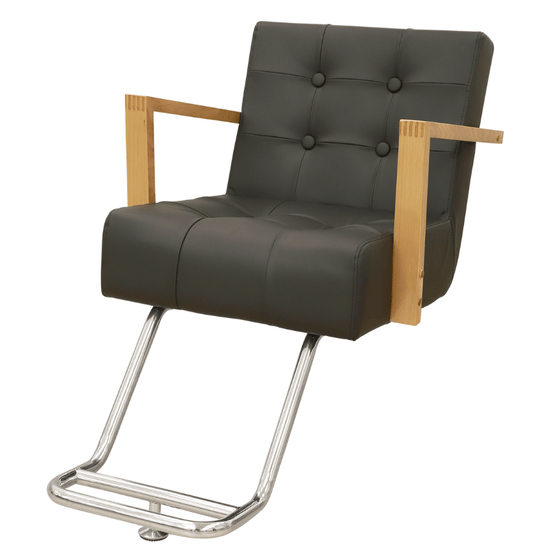 [Vintage] Styling Chair Albero (Top) (HD-A-022) - Matte Black