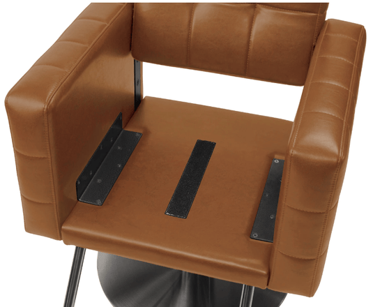 [Luxury] Styling Chair Cube II (HD-A-060D) (Top) - Camel Brown