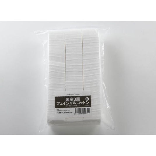 SMART COLLECTION 3-layer Facial Cotton M Size (60 x 80mm) 300pcs