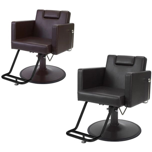 Manual Shampoo Chair HD-059S (HD-B-059) (Top) - Dark Brown