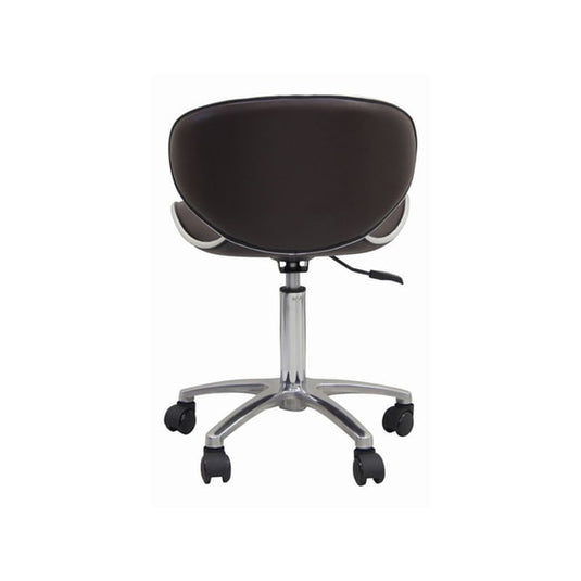 Relax Shell Stool II (Cleaning Wheels Type) Brown