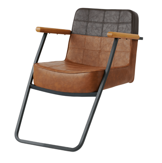 [Tough Design Product] Styling Chair T202 (Top) - Camel x Vintage Brown