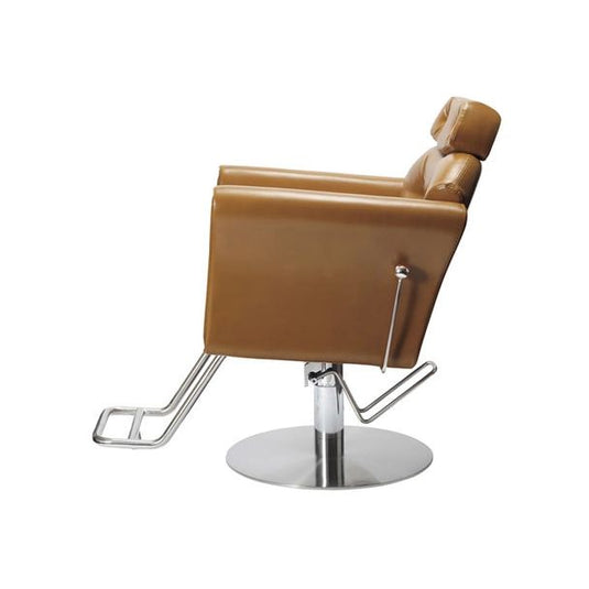 [Premium] Manual Shampoo Chair Belta-S (HD-B-020A) (Top) - Camel Brown