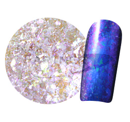 Dazzling Powder Aurora Effect Purple Blue 0.2g