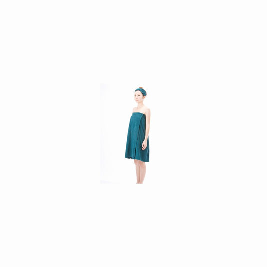 Premium Pile Aesthetic Gown (Front Opening) Dark Green