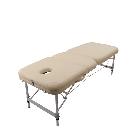 Super-lightweight folding reclining bed PRO-LIGHT (With Carry Bag) Beige