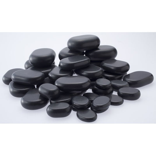 ORIENTALISM Basalt Hot Stone (Large, Medium & Small Size) 18 pcs