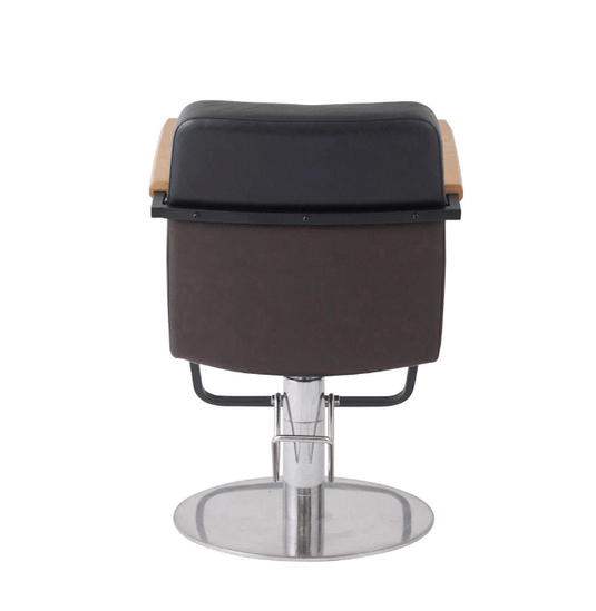 [Tough Design Product] Styling Chair T202 (Top) - Vintage Dark Brown x Black