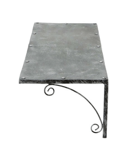 Antique Iron Counter (Aging Finish)