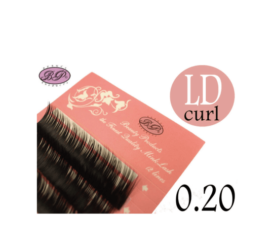 Beauty Products Pure Mink Lash LC Curl 0.20 thickness 8-10mm MIX