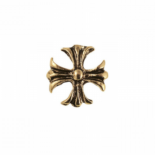 Clou Plus 8x8mm Antique Gold (2pcs)